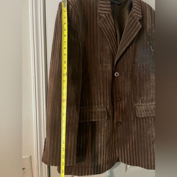 MetaFuori New York Embroidered Cordaroy Blazer Sportcoat Jacket size 2XL - Picture 13 of 16